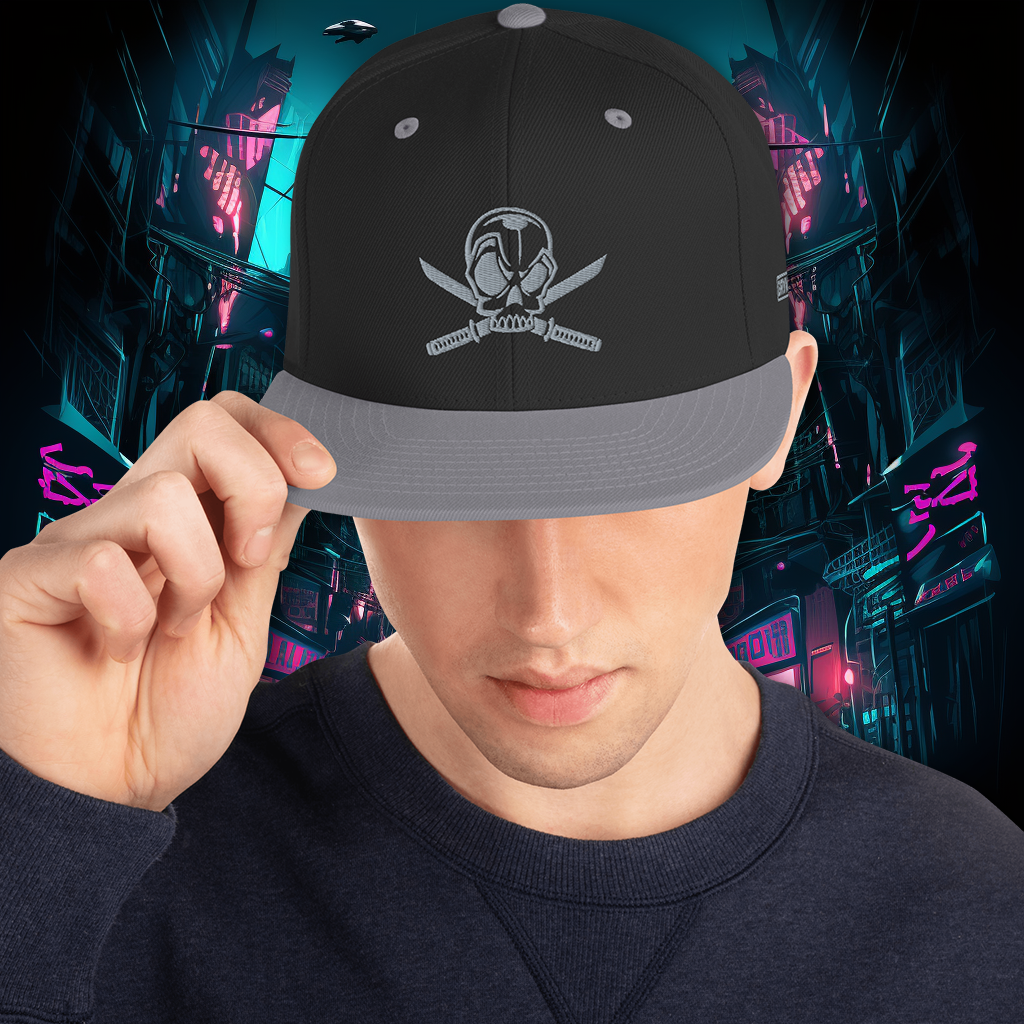 Grym Jollly Roger Snapback Hat
