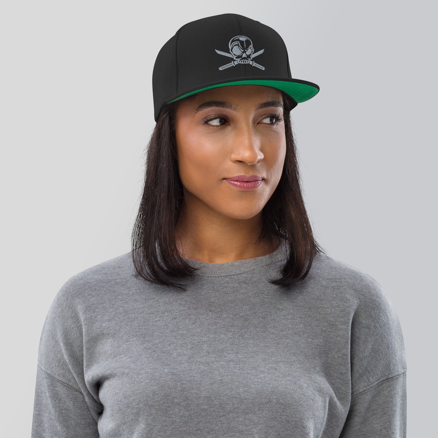 Grym Jollly Roger Snapback Hat