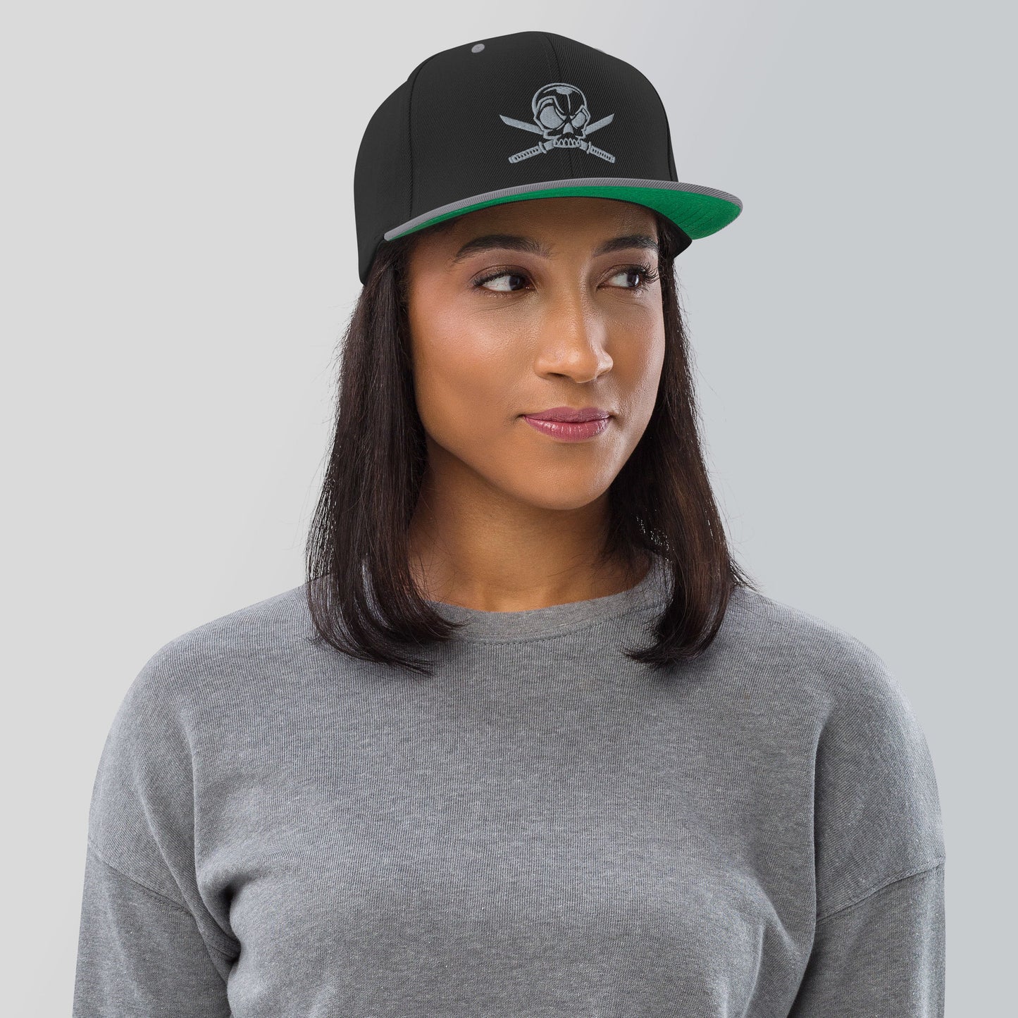 Grym Jollly Roger Snapback Hat