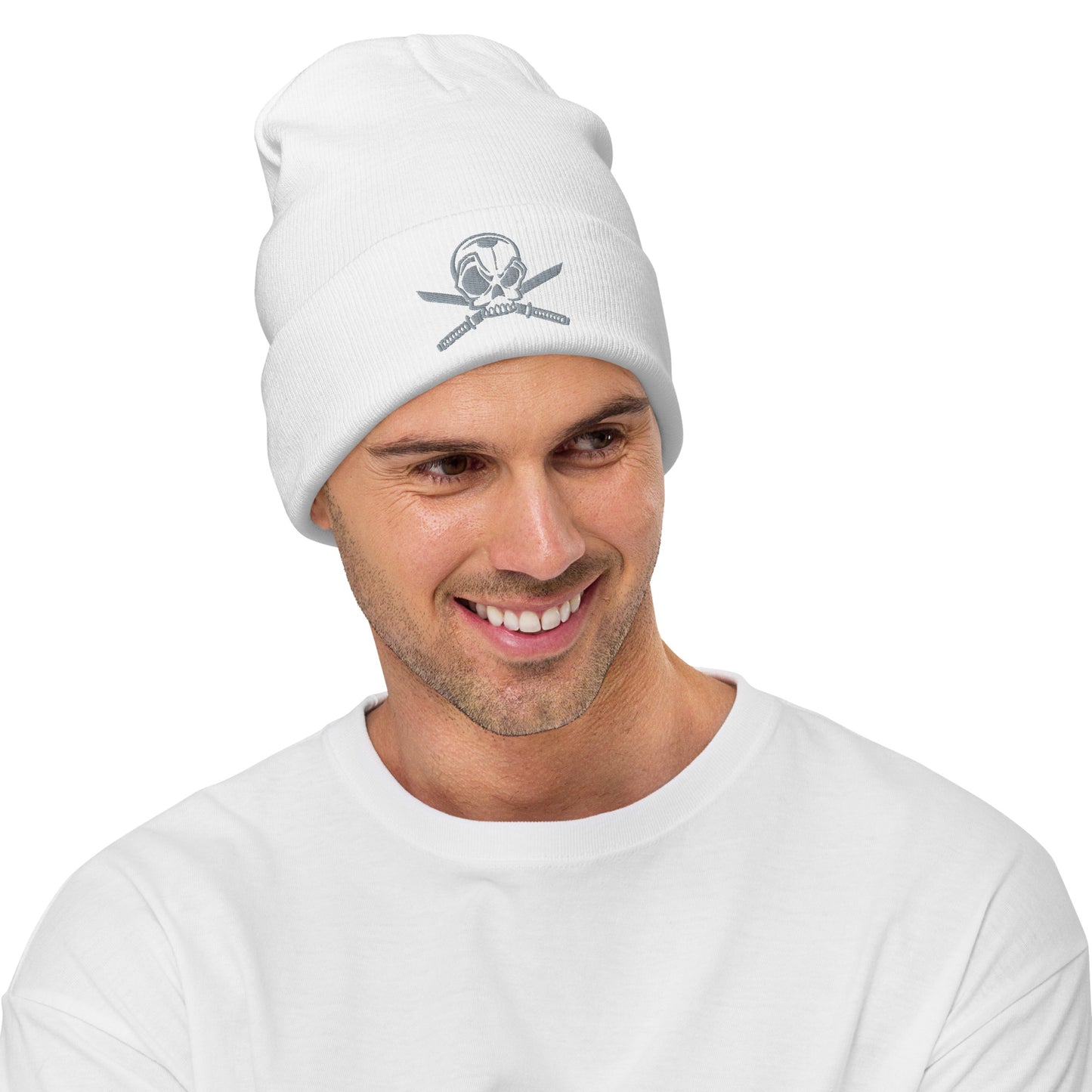 GrymSkull Logo Embroidered Beanie
