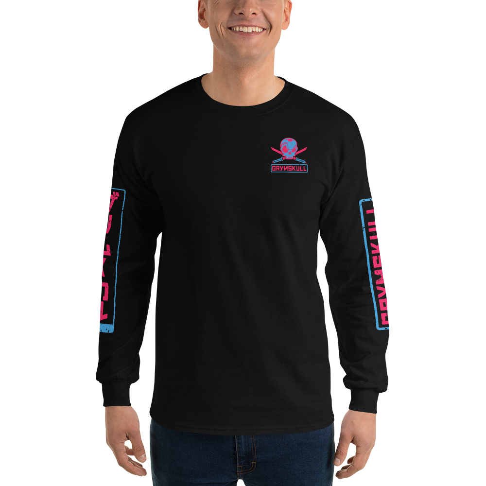 GrymSkull Logo Men’s Long Sleeve Shirt