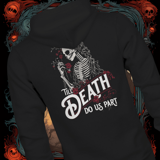 Till Death Do Us Part #1 Unisex heavy blend zip hoodie