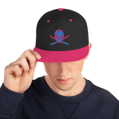 GrymSkulll Jolly Roger Snapback Hat
