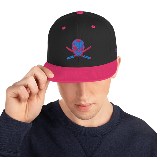 GrymSkulll Jolly Roger Snapback Hat