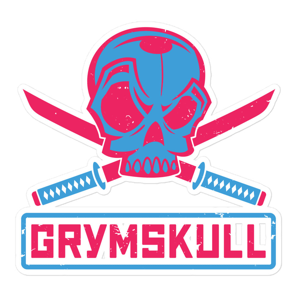 GrymSkull Bubble-free stickers