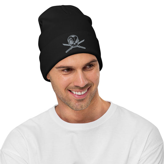 GrymSkull Logo Embroidered Beanie