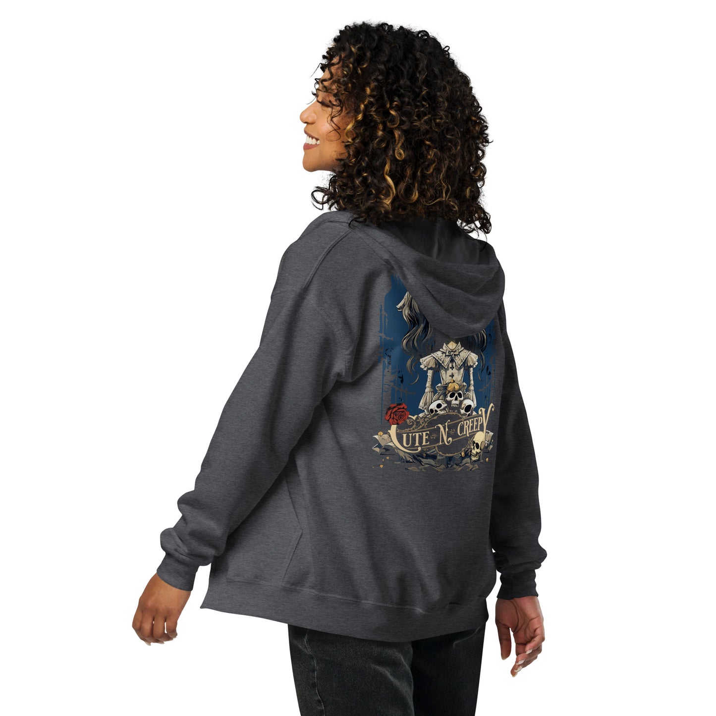 Sweet Daisy Unisex heavy blend zip hoodie