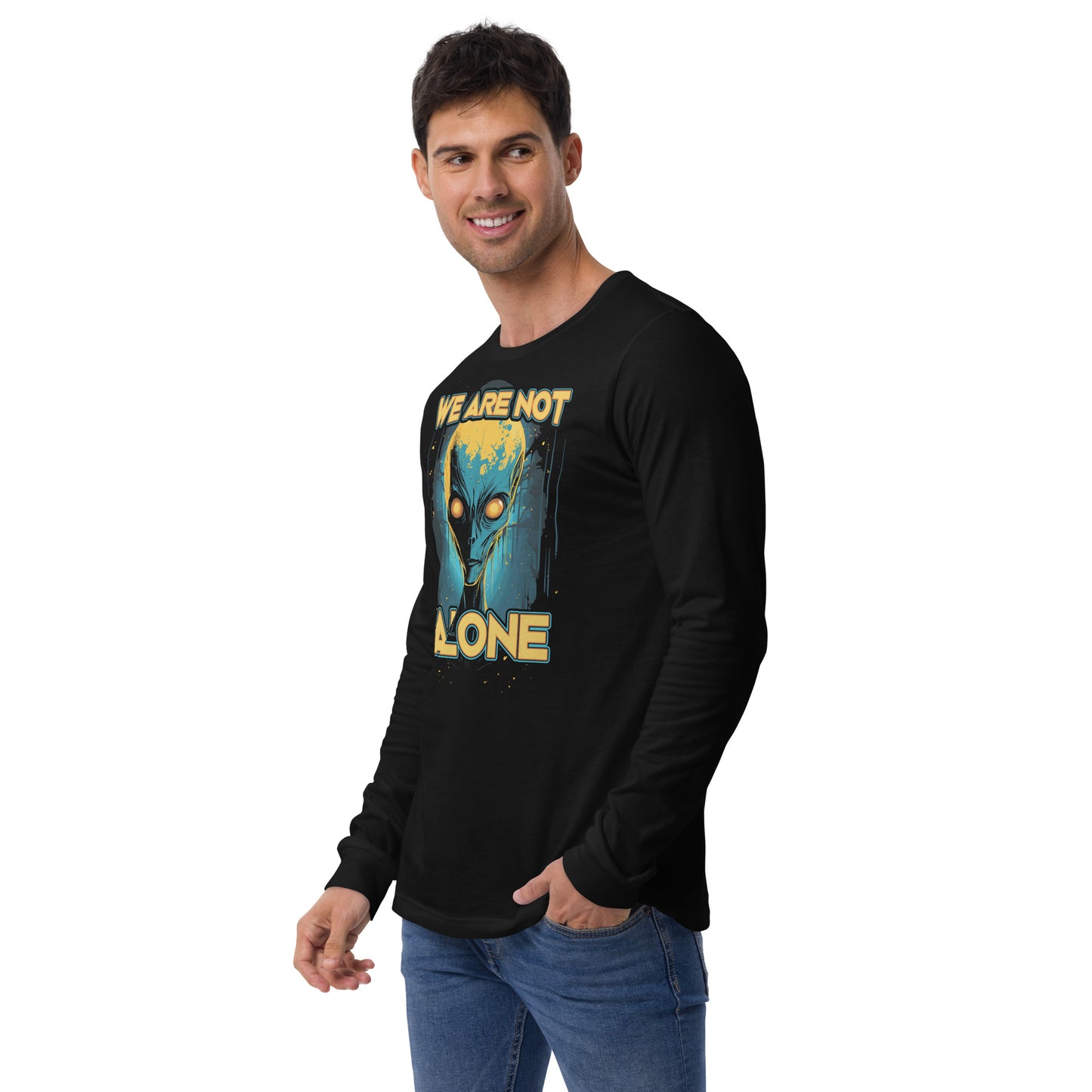 We're Not Alone Unisex Long Sleeve Tee