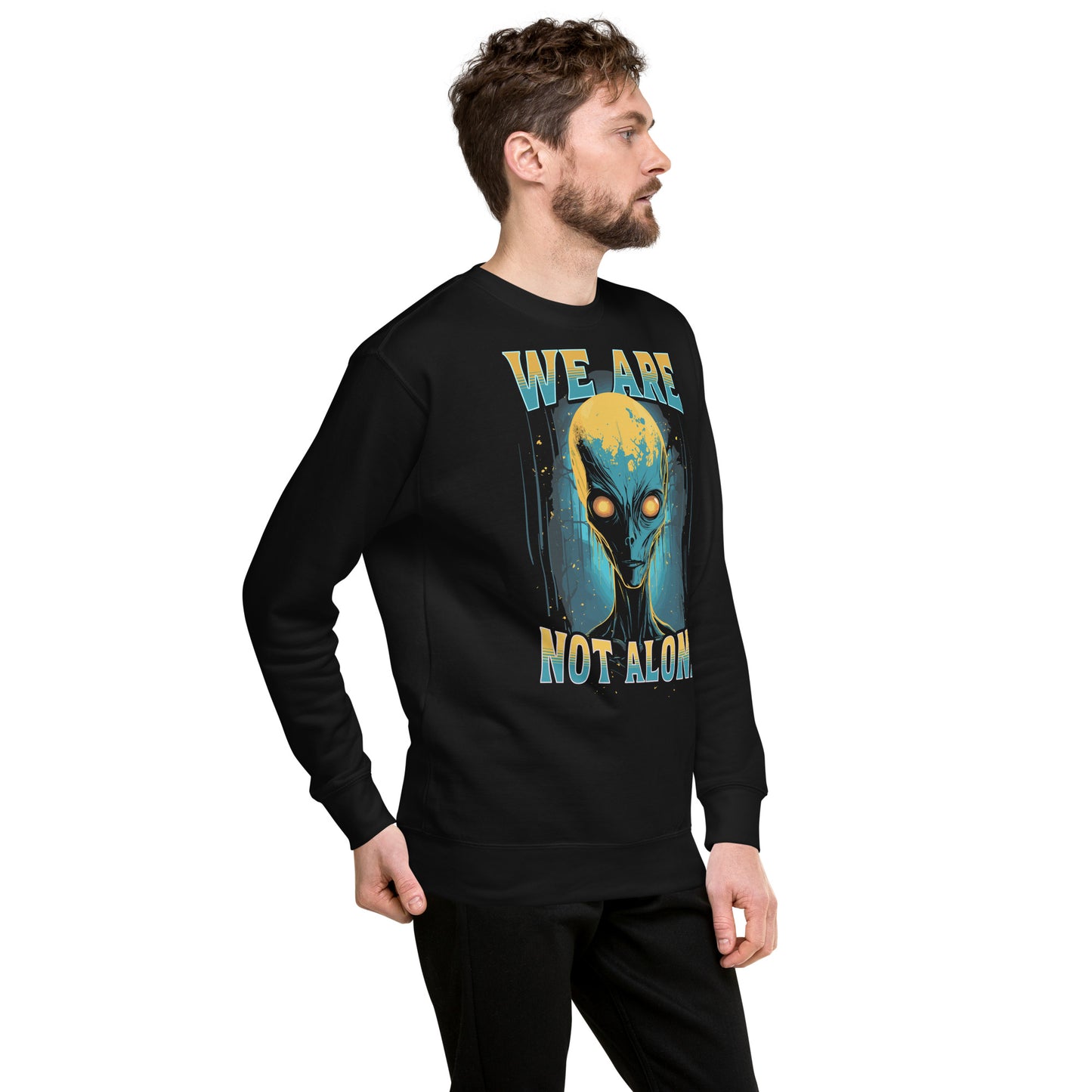 We're Not Alone Unisex Premium Sweatshirt