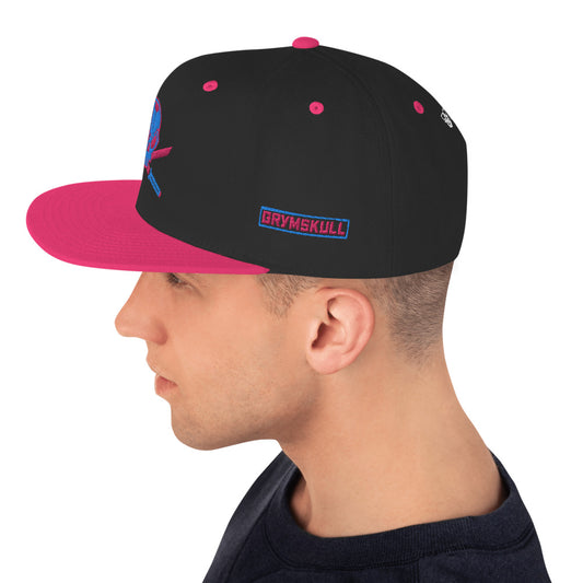 GrymSkulll Jolly Roger Snapback Hat
